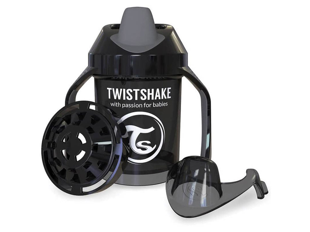 لیوان و آبمیوه خوری دسته دار حجم 230 میلی لیتر TWISTSHAKE