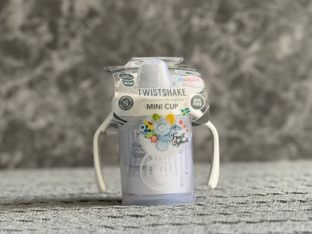 لیوان و آبمیوه خوری دسته دار حجم 230 میلی لیتر TWISTSHAKE