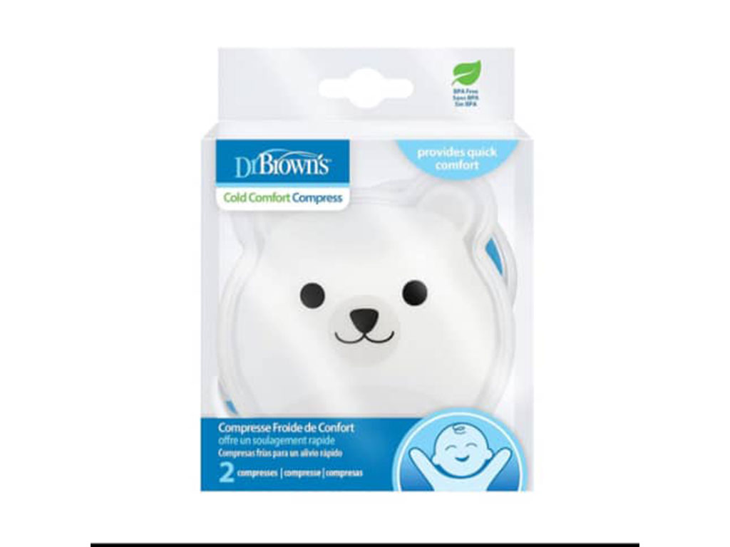 پک کمپرس سرد دو عددی طرح خرس و وال دکتر براون