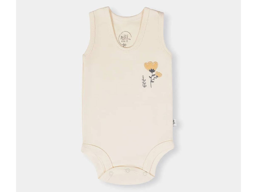 بادی رکابی نوزادی دخترانه طرح مرلین نیلی nili