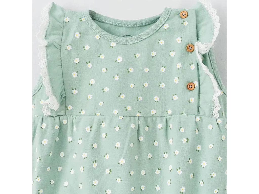 رامپر نوزادی دخترانه طرح یونیکورن نیلی nili