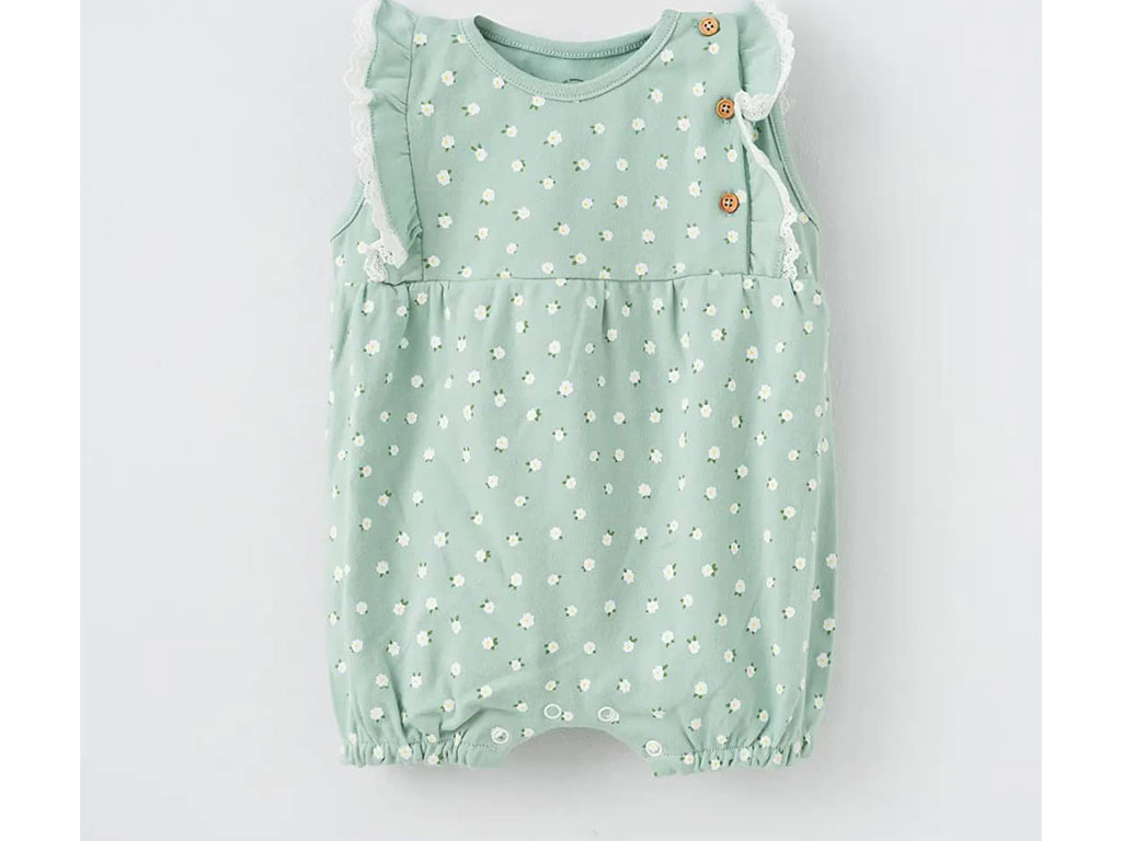 رامپر نوزادی دخترانه طرح یونیکورن نیلی nili