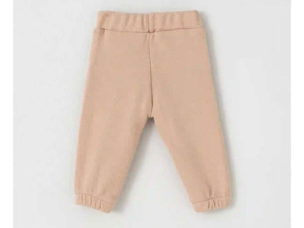 شلوار نوزادی بیسکوئیتی طرح خرس کارامل نیلی nili