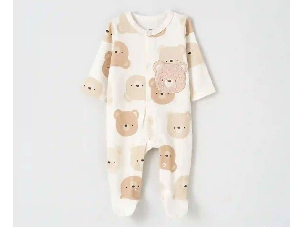 سرهمی طرح خرس کارامل نیلی nili