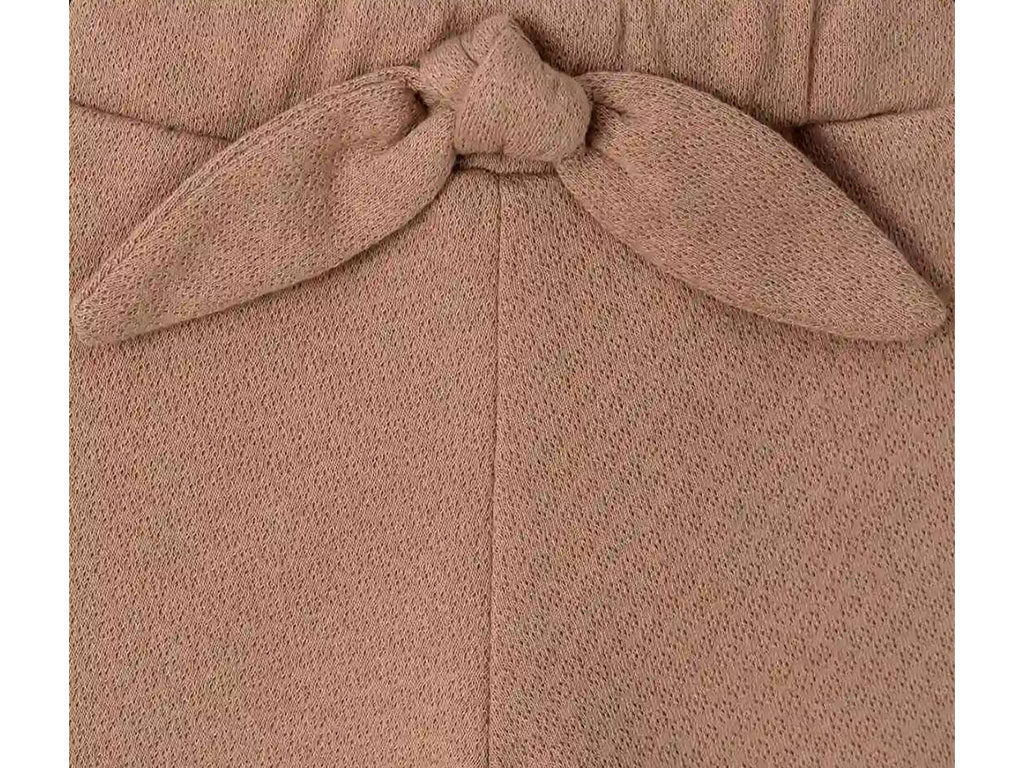 شلوار نوزادی دخترانه رنگ نسکافه ای طرح رافائلا نیلی nili