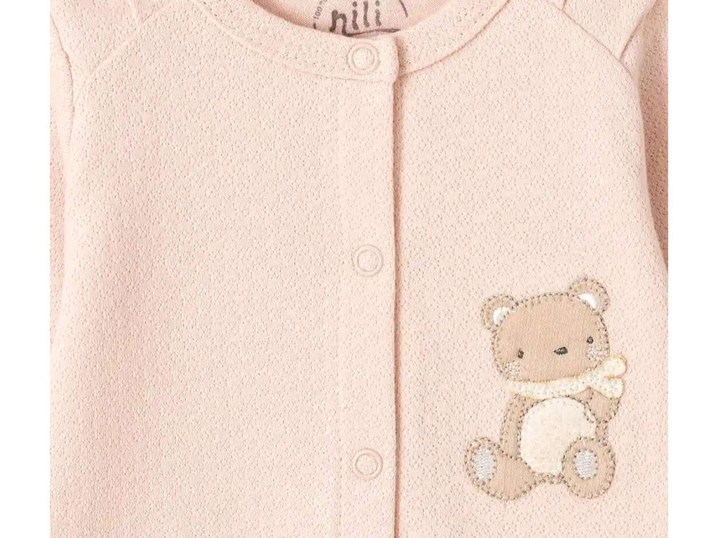 بلوز مانتویی نوزادی دخترانه طرح رافائلا نیلی nili