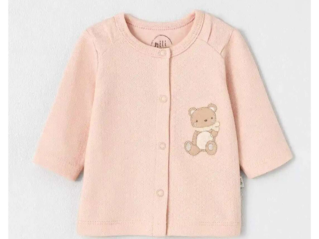 بلوز مانتویی نوزادی دخترانه طرح رافائلا نیلی nili