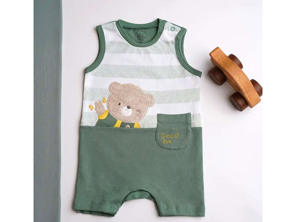 رامپر نوزادی طرح لاکی نیلی nili