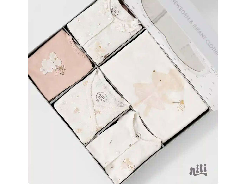 ست بیمارستانی 13 تکه نوزادی دخترانه طرح موش بالرین نیلی NILI