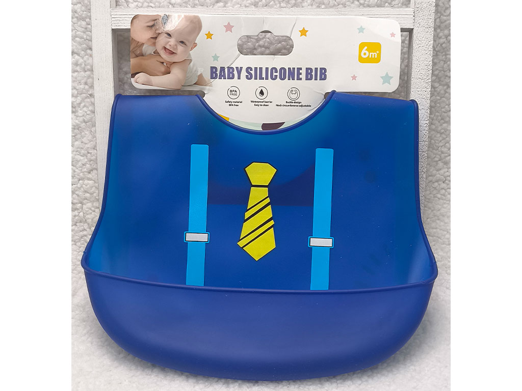 پیشبند کاسه ای سیلیکونی نوزادی طرح دار فانتزی