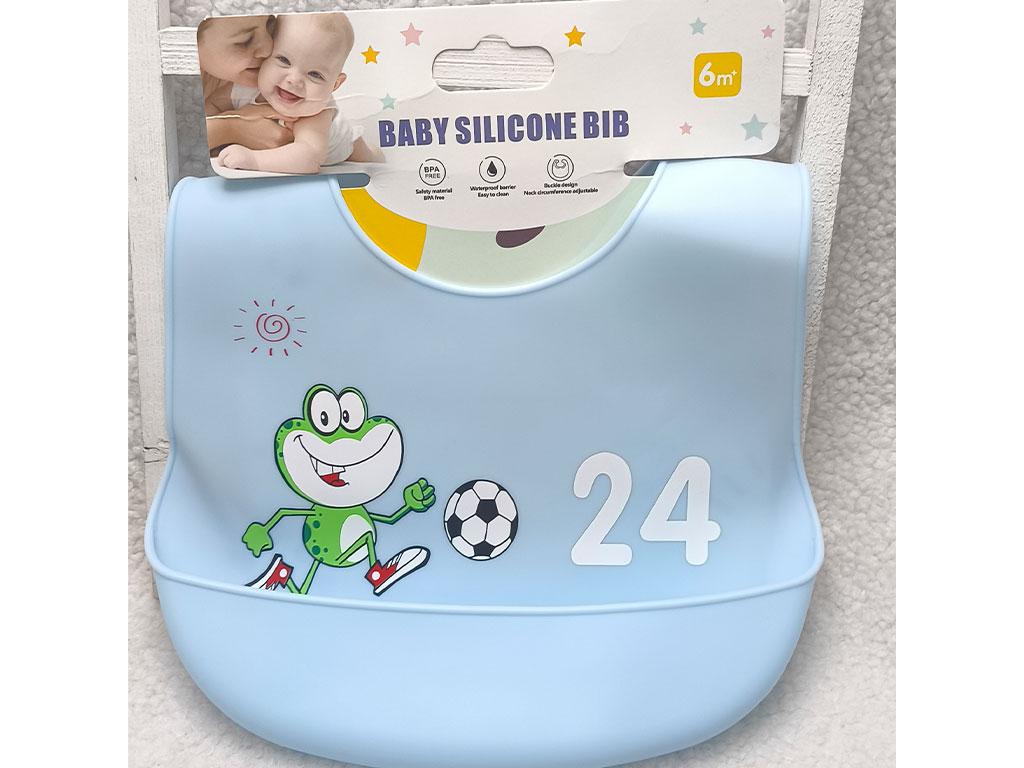 پیشبند کاسه ای سیلیکونی نوزادی طرح دار فانتزی