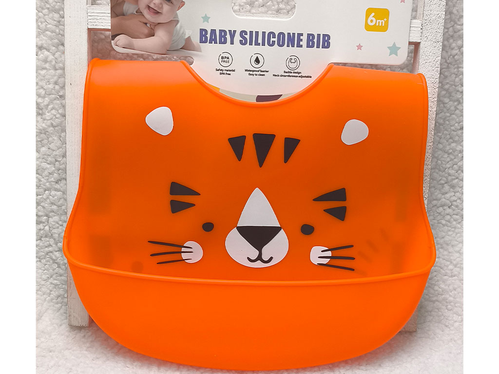 پیشبند کاسه ای سیلیکونی نوزادی طرح دار فانتزی