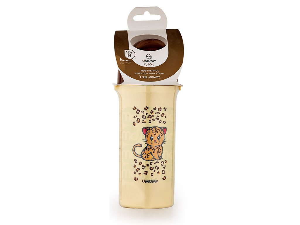 لیوان نی دار 300 میلی لیتر یومامی Umomy