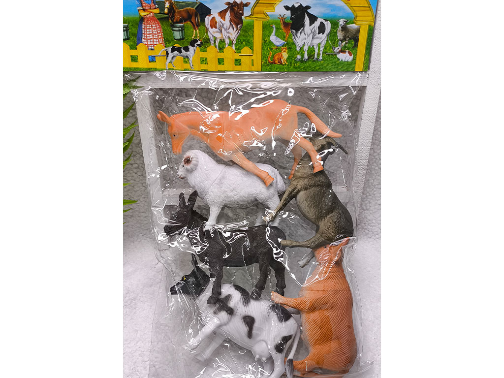 فیگور حیوانات مزرعه من 6 عددی اسباب بازی