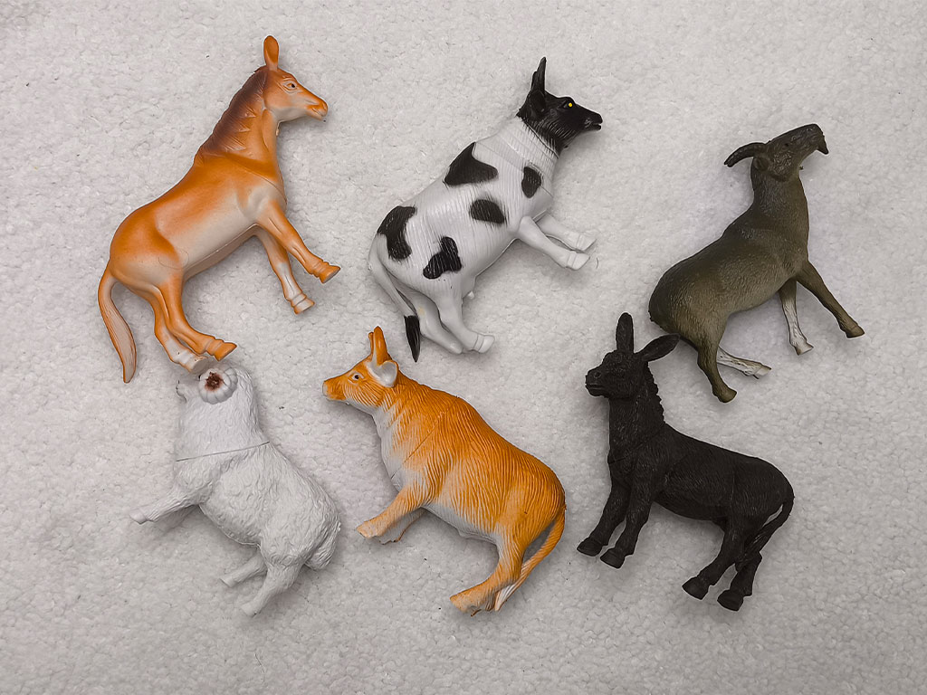 فیگور حیوانات مزرعه من 6 عددی اسباب بازی