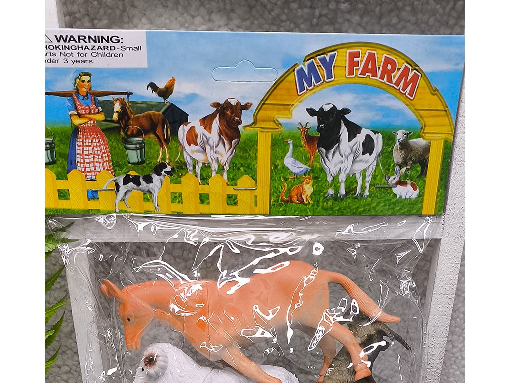 فیگور حیوانات مزرعه من 6 عددی اسباب بازی