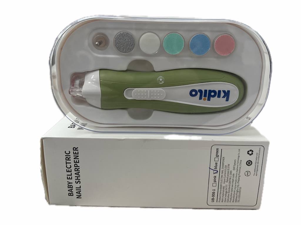 سوهان ناخن شارژی چراغ دار نوزاد و کودک دارای قاب