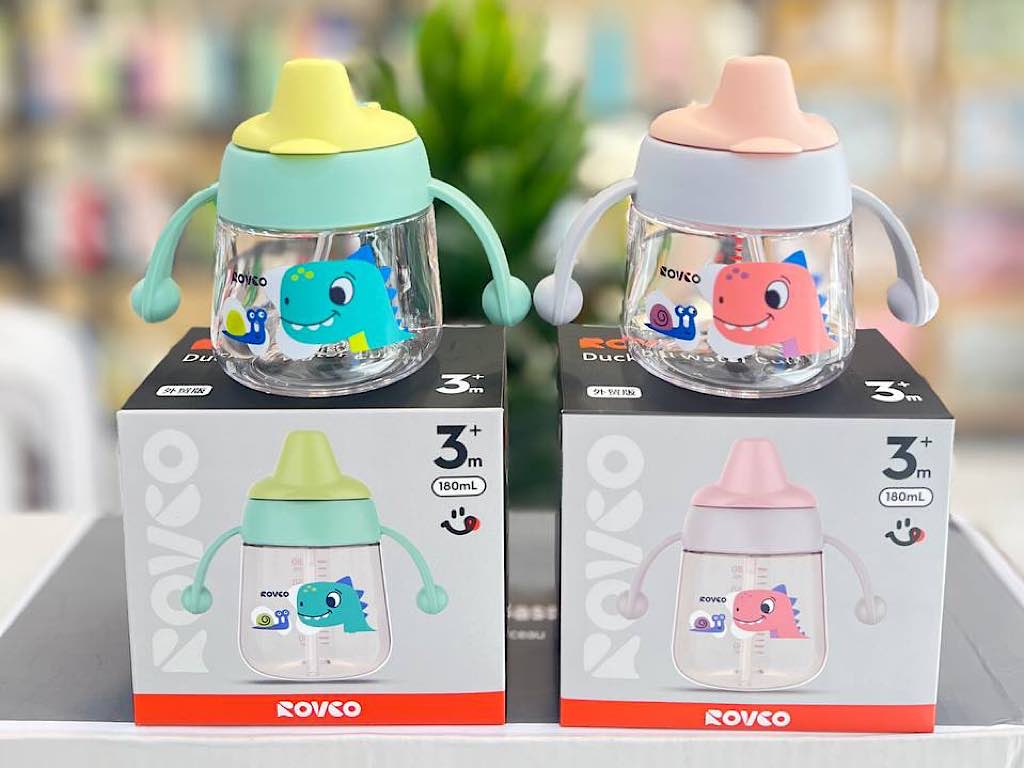 لیوان آبمیوه خوری آنتی کولیک 180 میلی لیتر رووکو Rovco