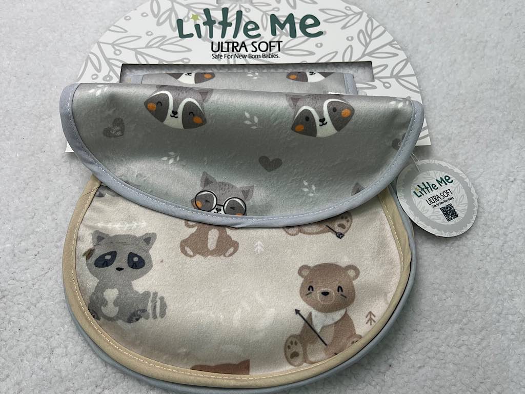 دستمال آروغ گیر پیشبندی 2 عددی  LITTLE ME