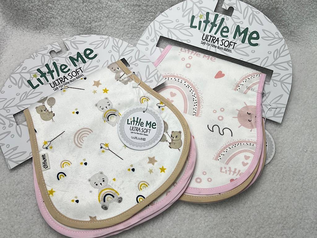 دستمال آروغ گیر پیشبندی 2 عددی  LITTLE ME