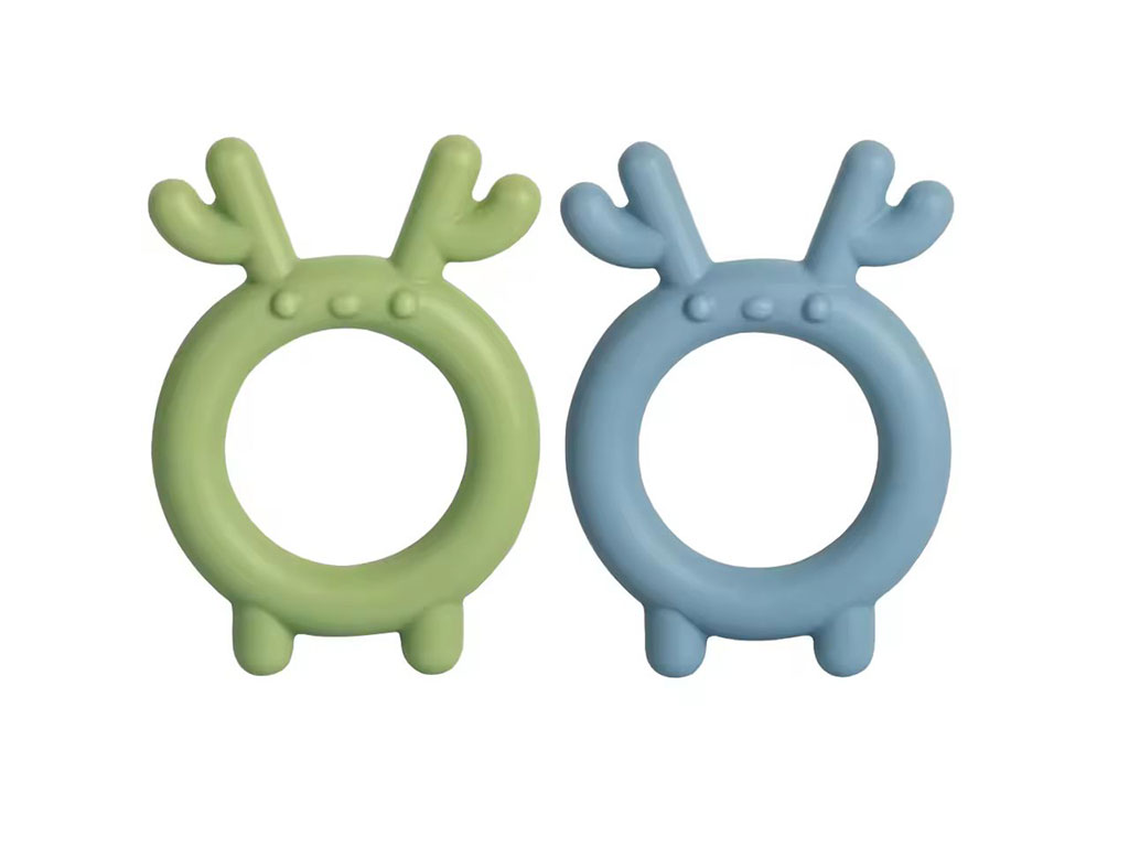 دندانگیر سیلیکونی طرح حیوانات