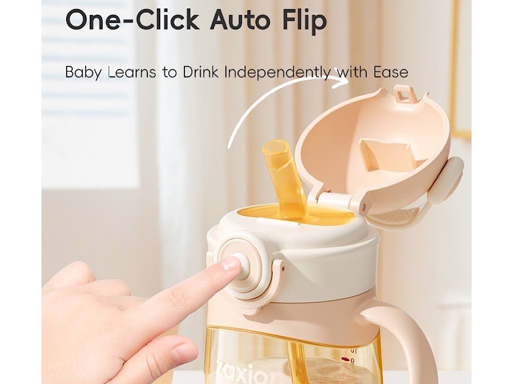 لیوان نی دار دارای دسته  حجم 250 میل rovco