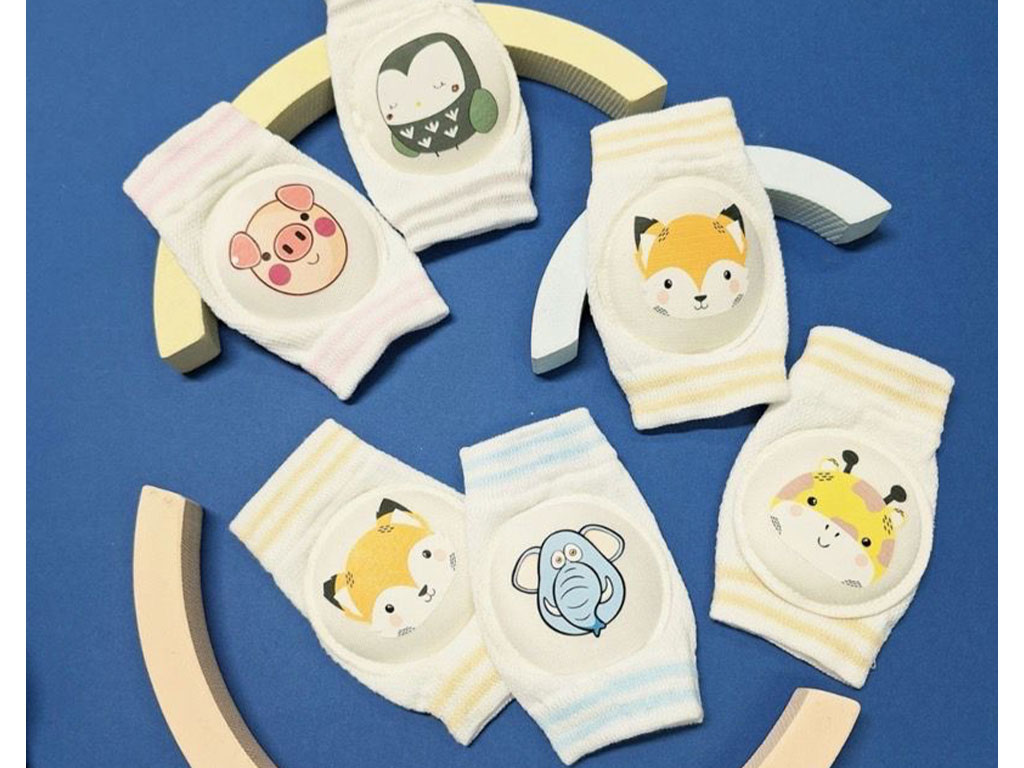 زانوبند نوزادی چاپدار طرح حیوانات