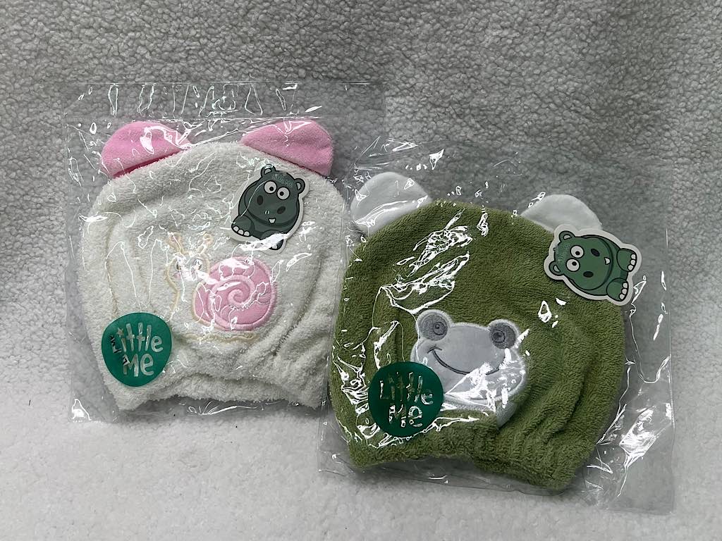 کلاه حمام حوله ای نوزادی little me