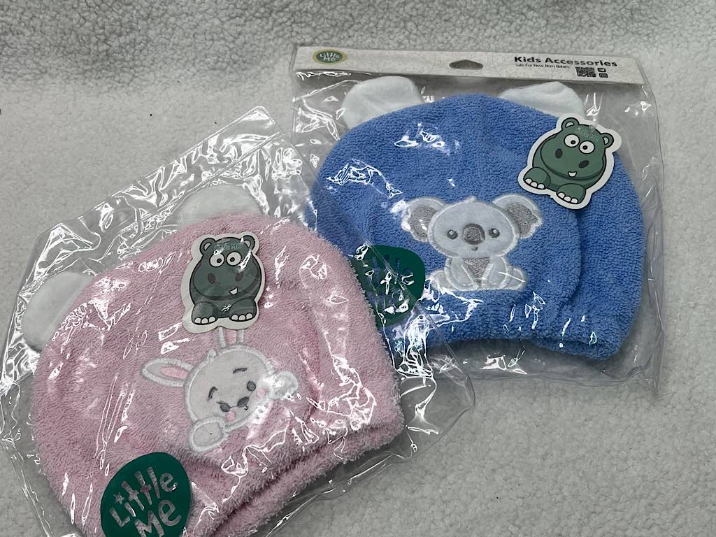 کلاه حمام حوله ای نوزادی little me