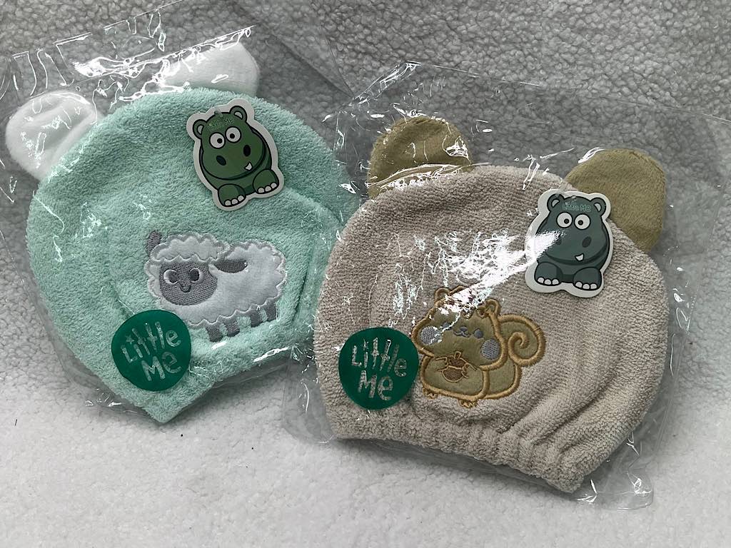 کلاه حمام حوله ای نوزادی little me