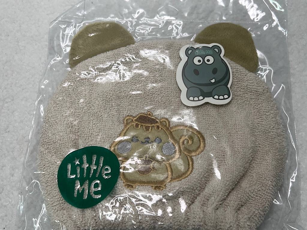 کلاه حمام حوله ای نوزادی little me