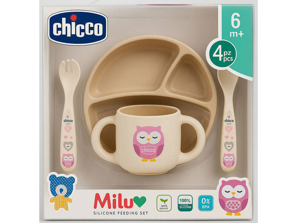 ست غذاخوری 4 تکه طرح چیکو  cihcco مدل میلو