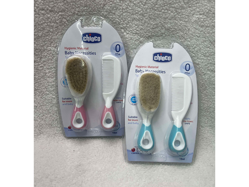 ست شانه و برس نوزادی طرح چیکو chicco