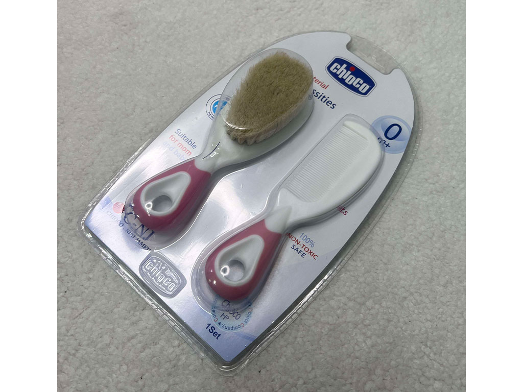 ست شانه و برس نوزادی طرح چیکو chicco