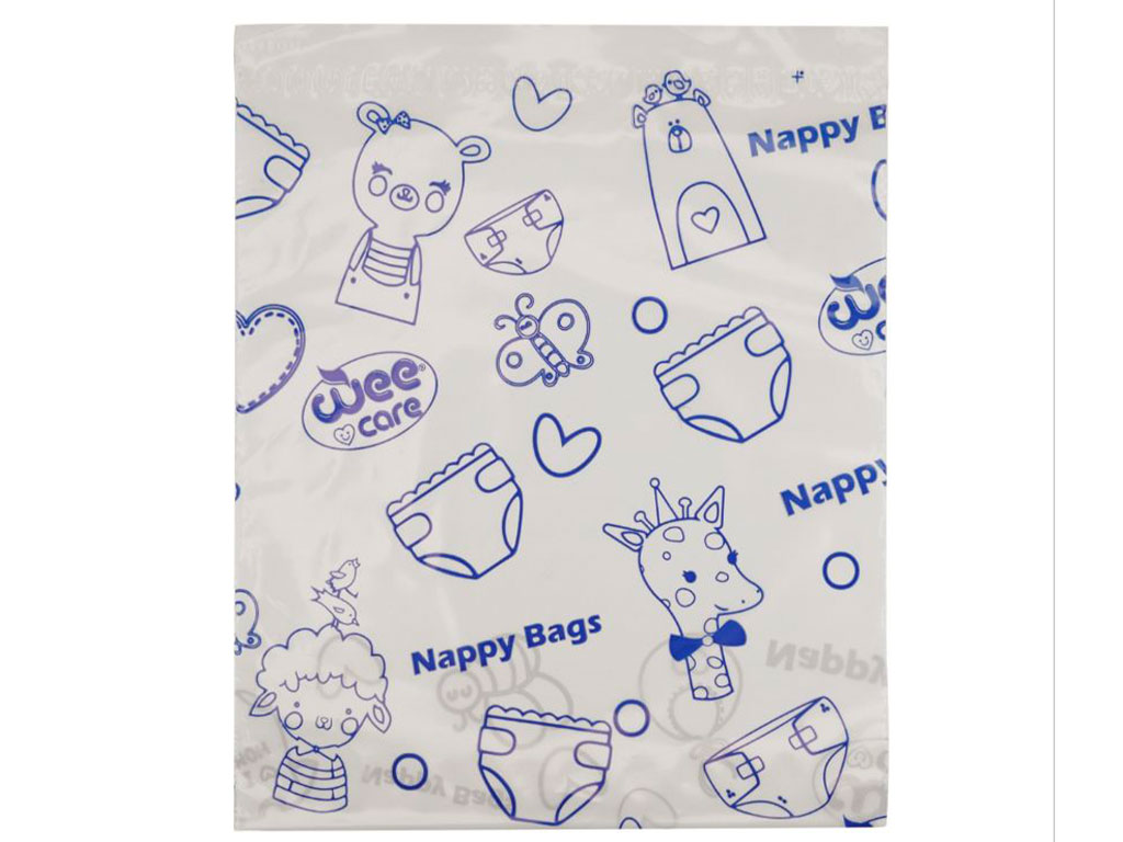 کیسه بهداشتی معطر پوشک نوزاد 24 عددی wee care