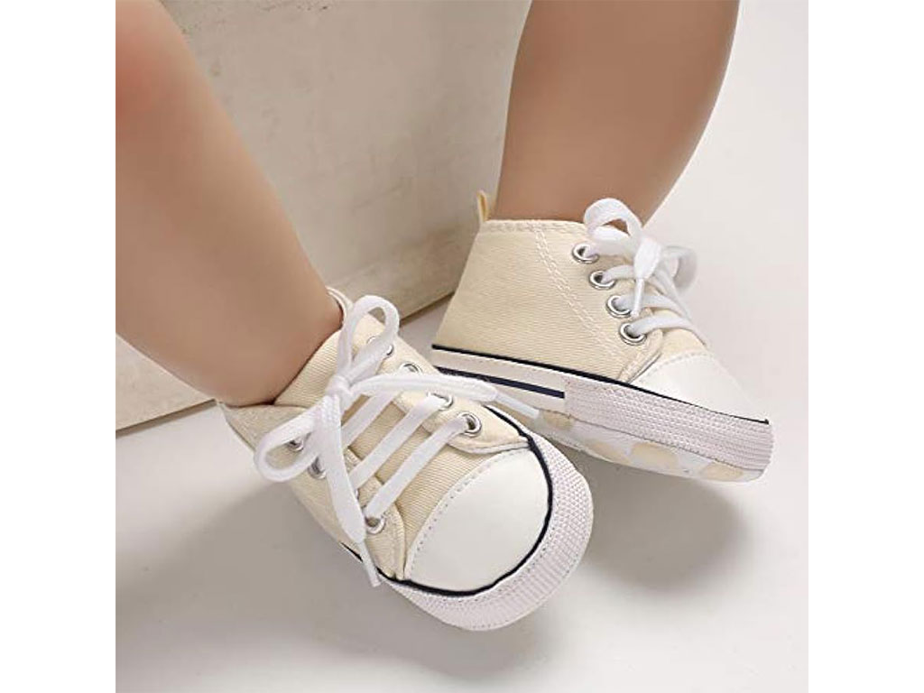 پاپوش نوزادی پسرانه طرح آل استار کرم