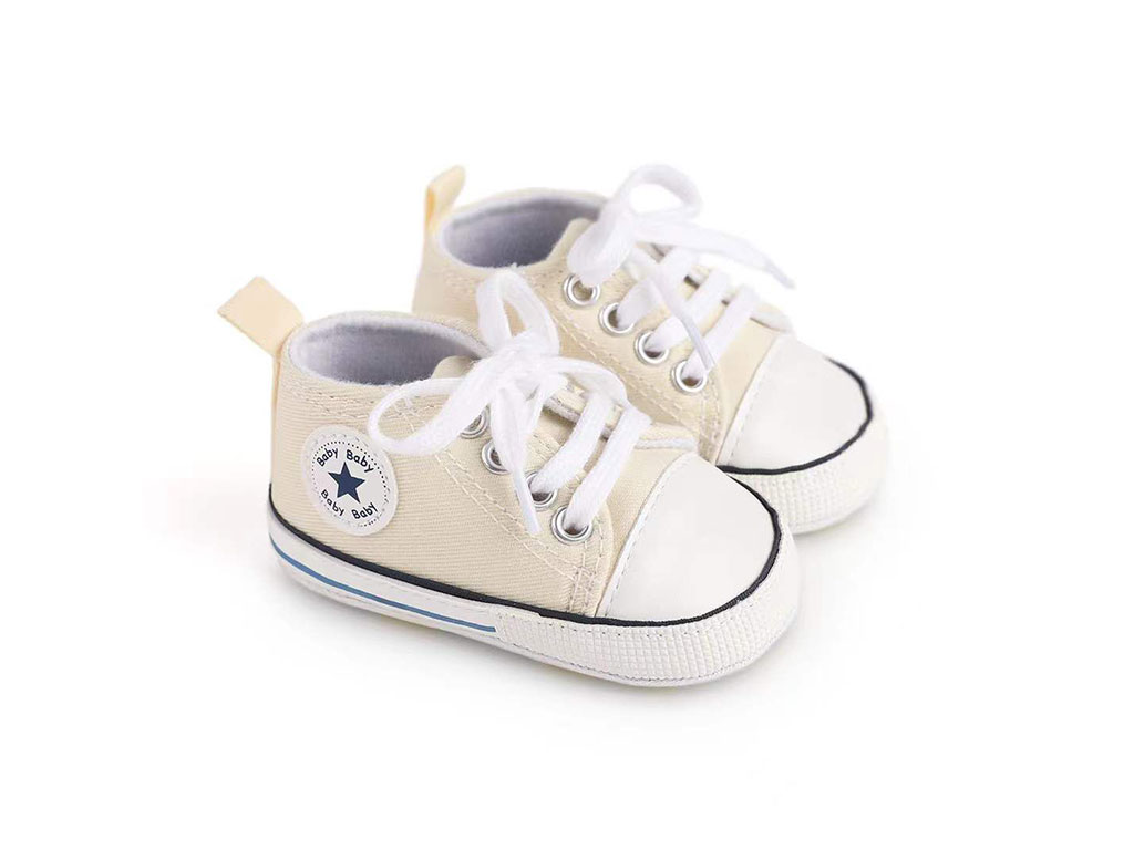 پاپوش نوزادی پسرانه طرح آل استار کرم