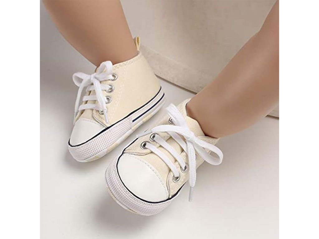 پاپوش نوزادی پسرانه طرح آل استار کرم