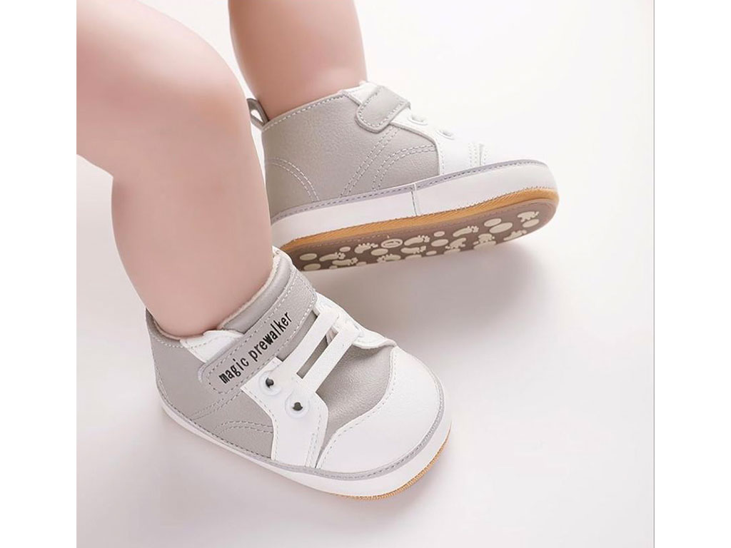 پاپوش استپ دار نوزادی طرح مجیک طوسی