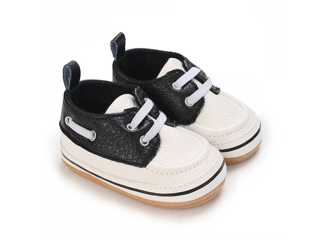 پاپوش استپ دار نوزادی طرح تاکسیدو