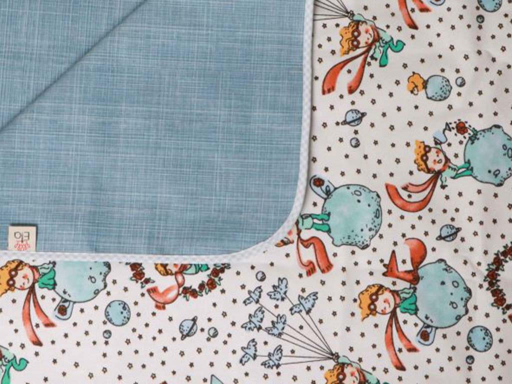 زیرانداز بازی و غذای نوزاد و کودک طرح شازده کوچولو  الا ELA