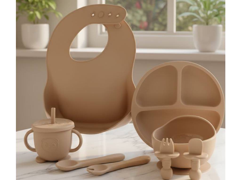 ست ظرف غذا سیلیکونی 10  تکه