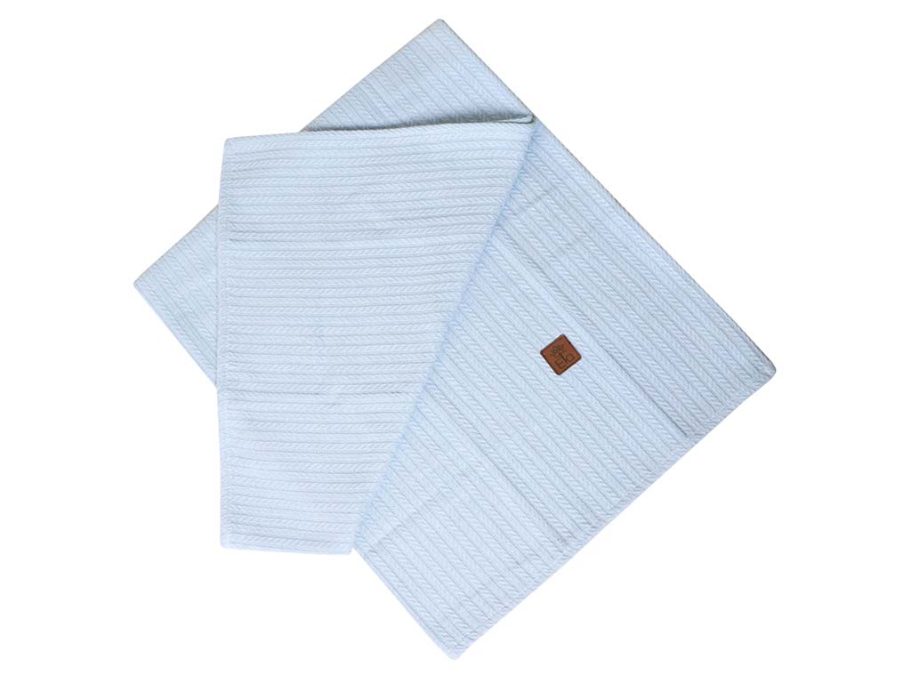 روانداز بافت آبی الا ELA