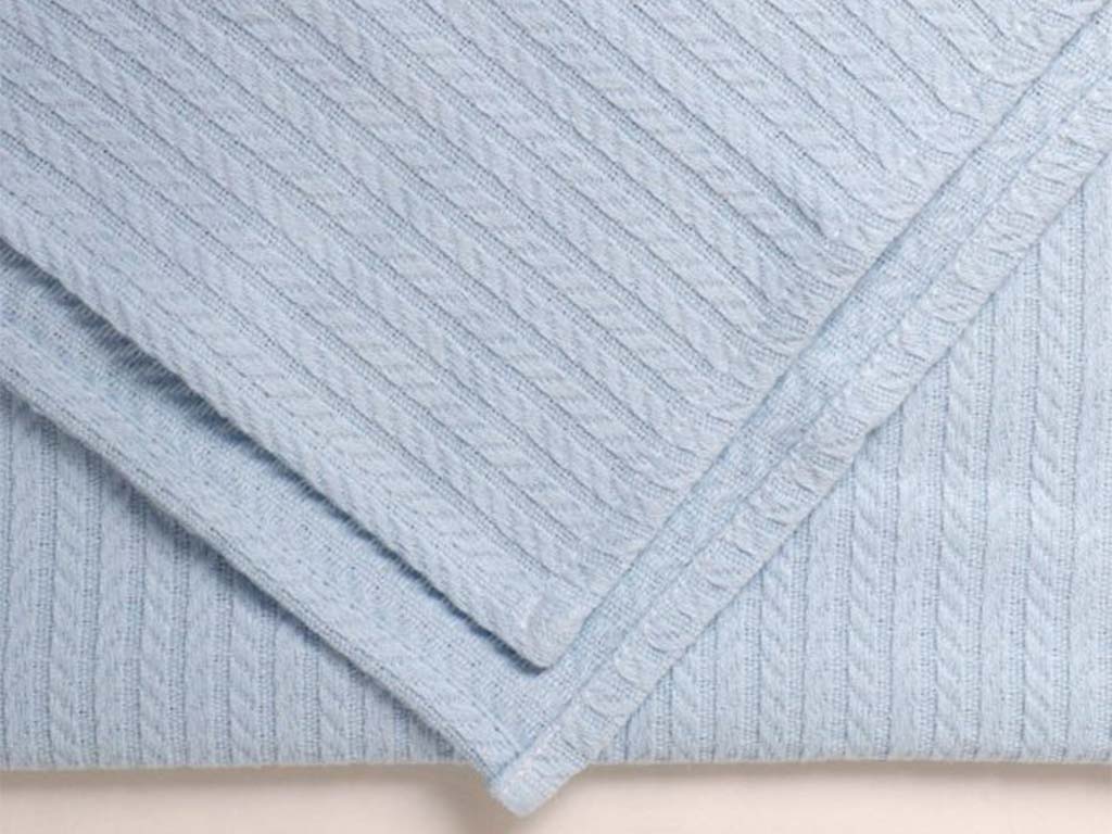 روانداز بافت آبی الا ELA