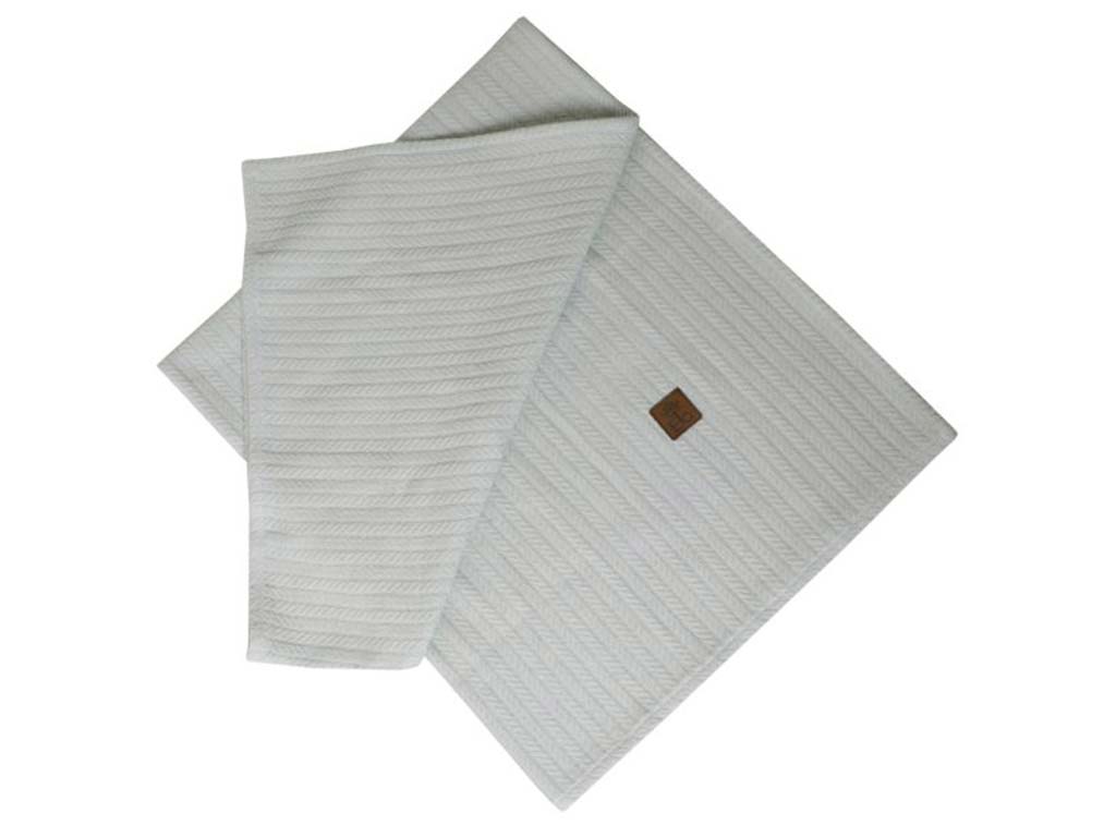 روانداز بافت سبزآبی روشن الا ELA