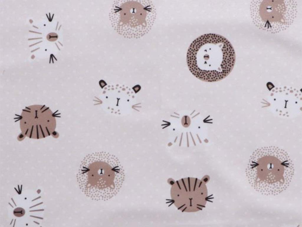 زیرانداز تعویض پوشک مخمل گربه نسکافه ای الا ELA