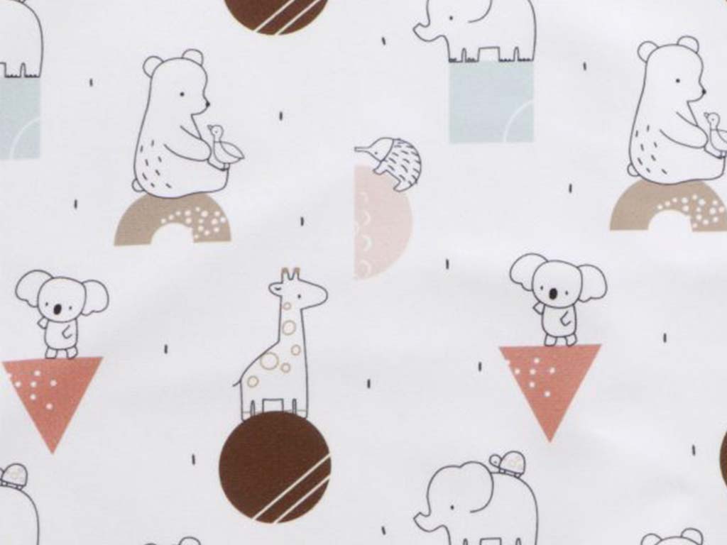 زیرانداز تعویض پوشک مخمل سیرک الا ELA