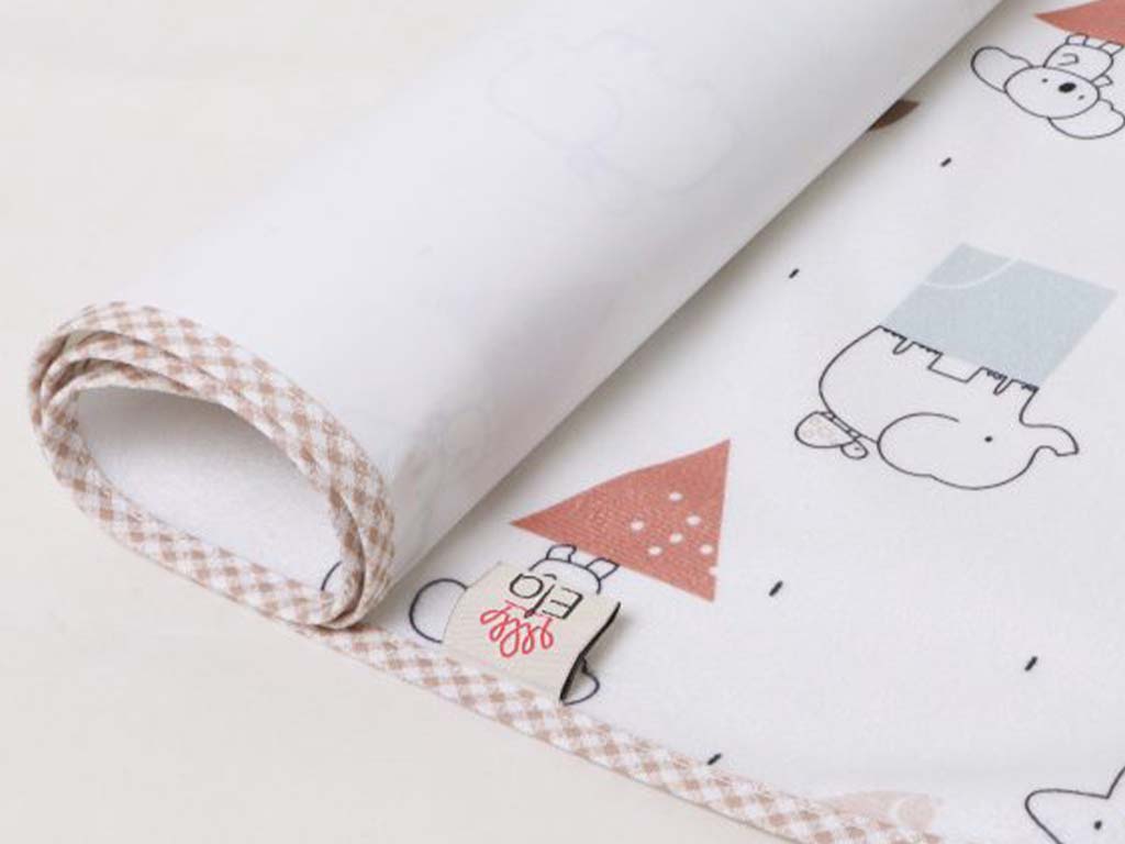 زیرانداز تعویض پوشک مخمل سیرک الا ELA