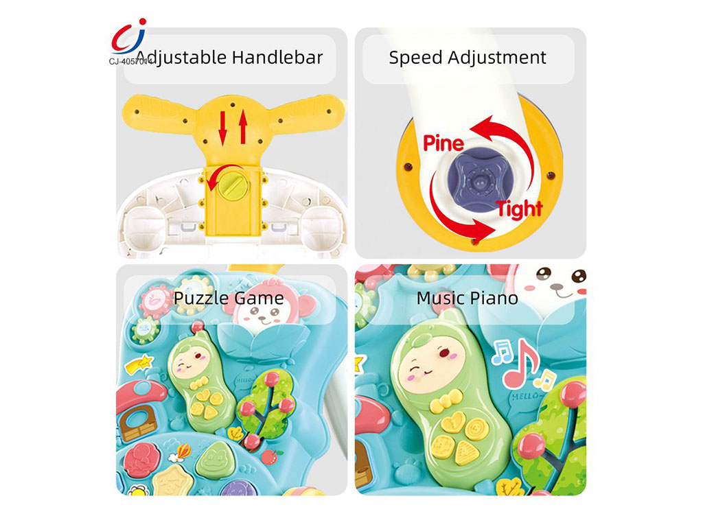 واکر موزیکال و چراغ دار طرح کلبه میمون اسباب بازی سوب بیر