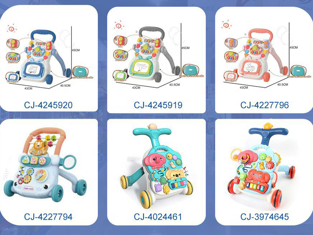 واکر موزیکال و چراغ دار طرح کلبه میمون اسباب بازی سوب بیر